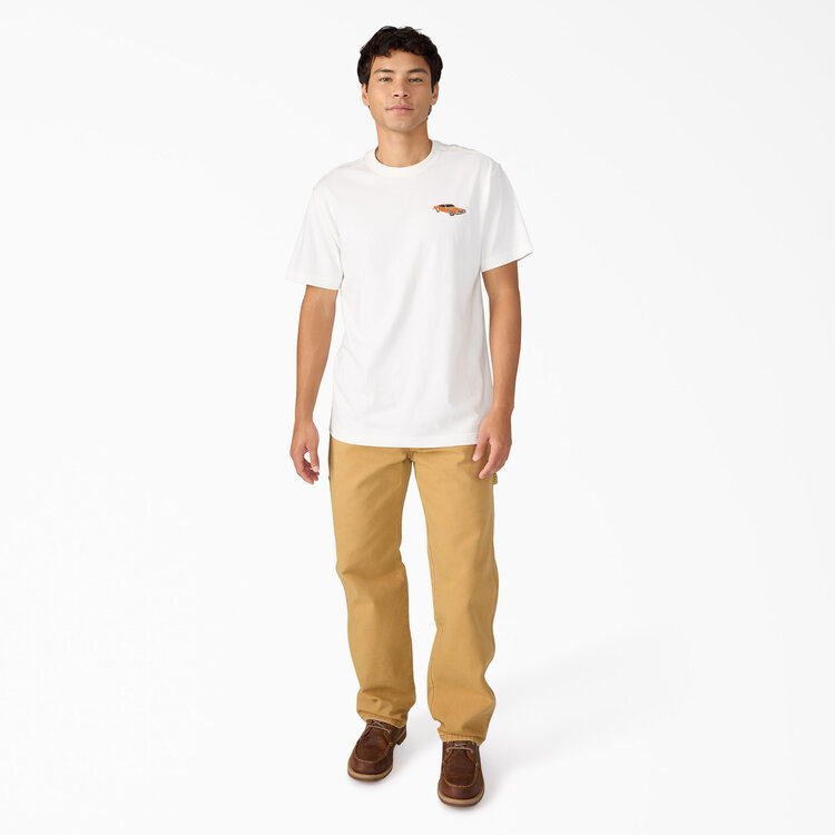 Dickies Dickies Retro Motor S/S Tee (Mens) | Snow White