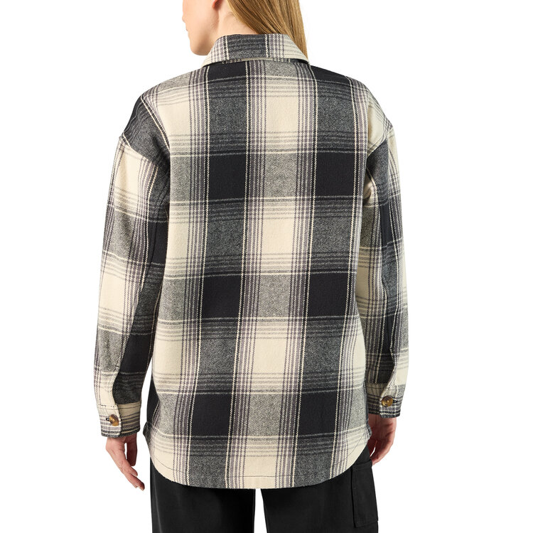 Dickies Dickies Flannel Plaid Shacket (Womens) | Black