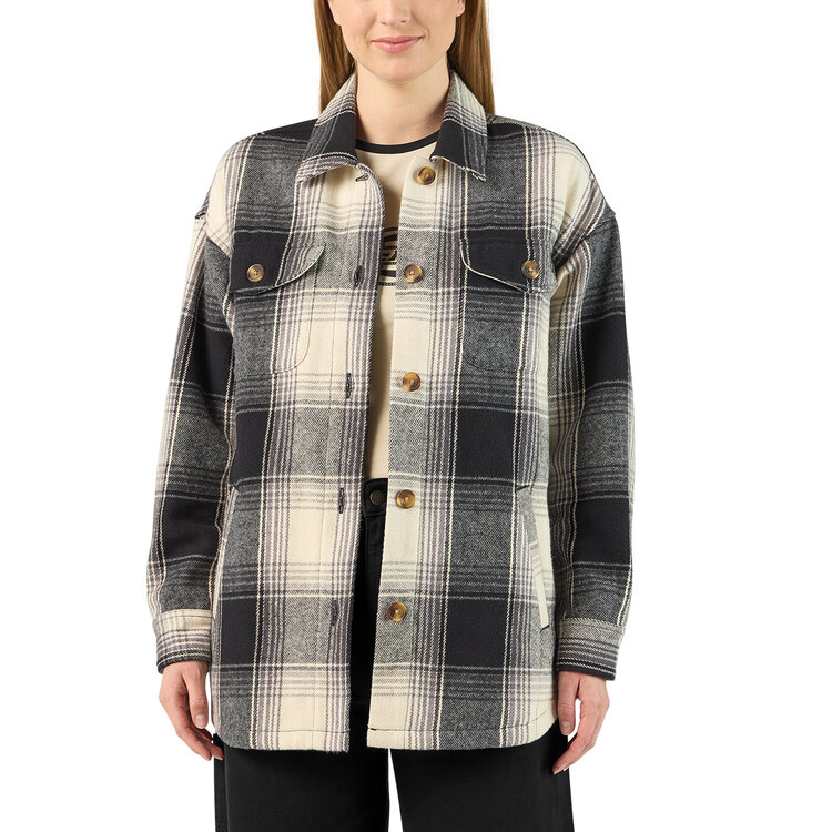 Dickies Dickies Flannel Plaid Shacket (Womens) | Black