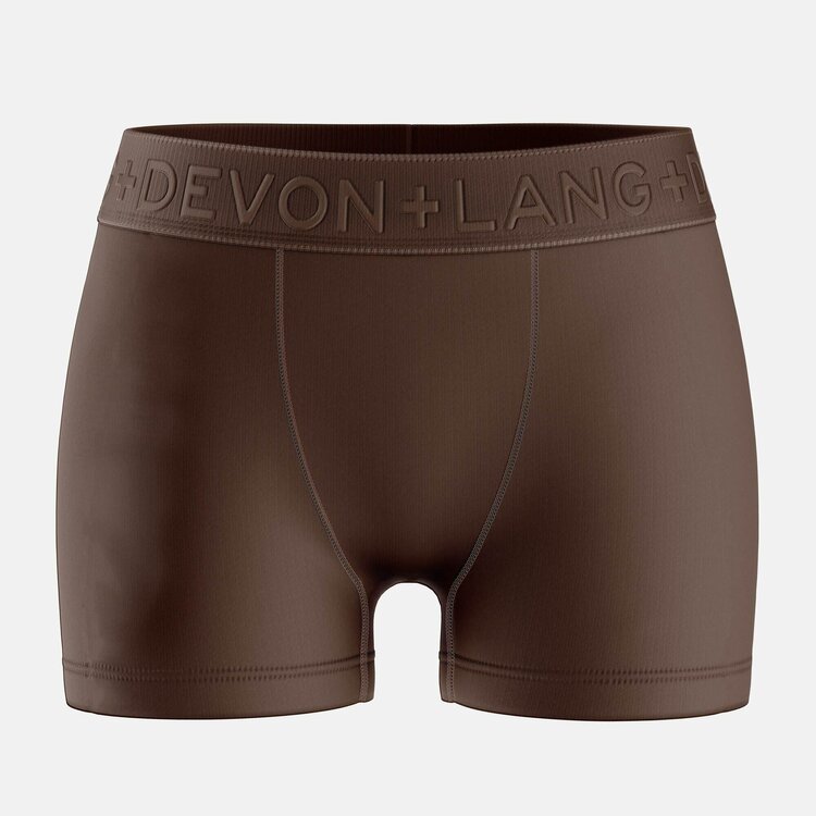 Devon + Lang Devon + Lang Bria Boyshort (Womens) | Chocolate Brown