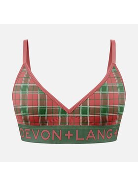 Devon + Lang Devon + Lang Bria Bralette (Womens) | Vintage Tartan