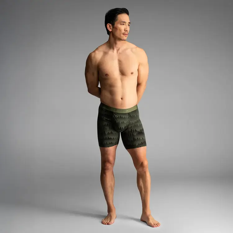 BN3TH Bn3Th Classic Icon Boxer Brief Print | Forest - Bronze