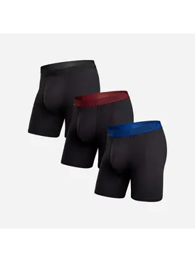 BN3TH Bn3Th Pro Flex Boxer Brief-3Pk | Black/Recovery/Rhubarb