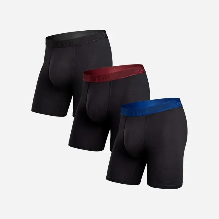BN3TH Bn3Th Pro Flex Boxer Brief-3Pk | Black/Recovery/Rhubarb