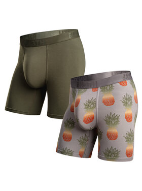 BN3TH Bn3Th Classic Icon Boxer Brief Print-2Pk | Bronze/Pineapple Cloudburst