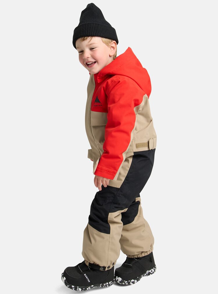 Burton Burton 2L One Piece 2026 (Toddler) | Flame Scarlet/Summit Taupe
