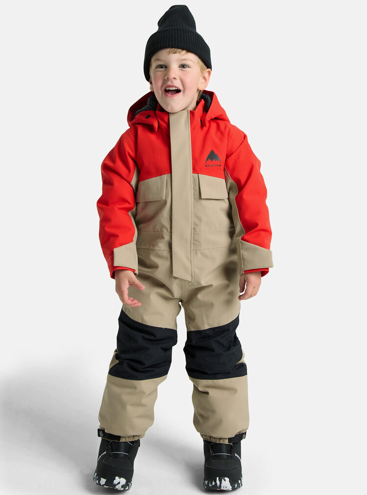 Burton Burton 2L One Piece 2026 (Toddler) | Flame Scarlet/Summit Taupe