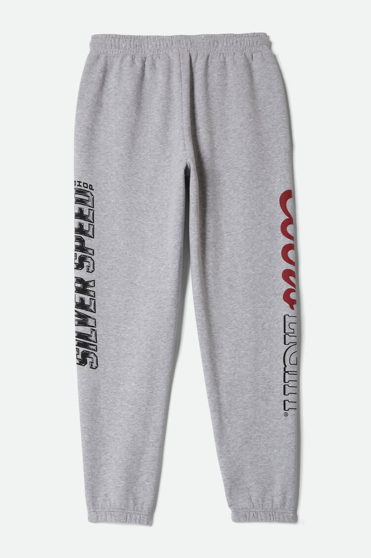 Brixton Brixton Coors Light Silver Speed Sweatpants (Mens) | Heather Grey