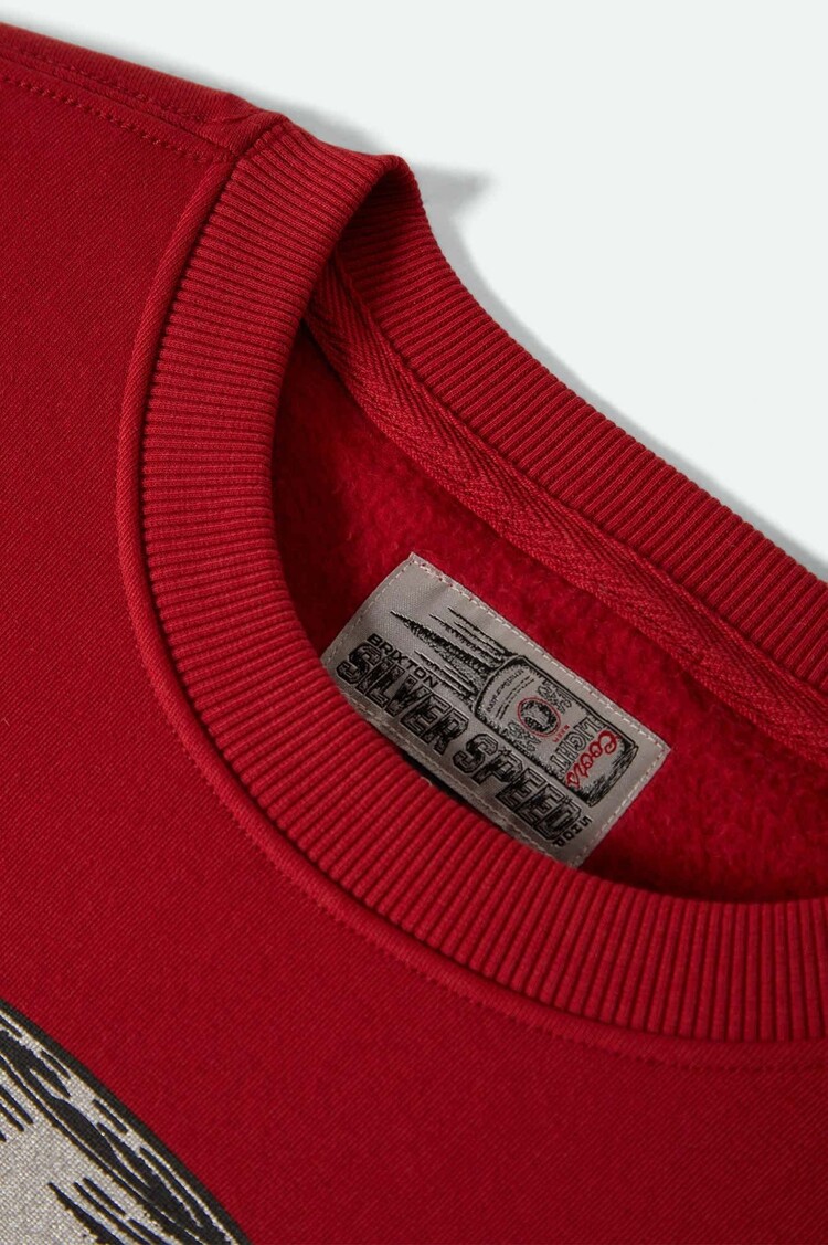 Brixton Brixton Coors Light Caster Crew Fleece (Womens) | Coors Red