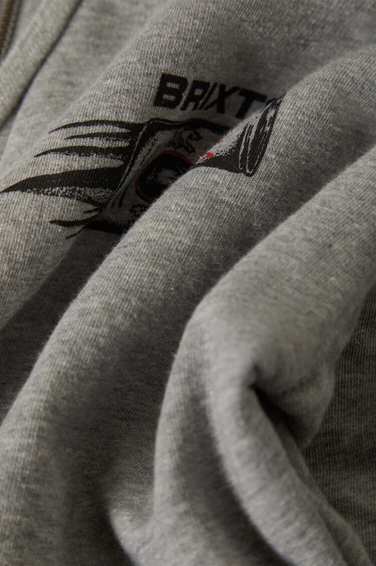 Brixton Brixton Coors Light Silver Speed Hoodie (Womens) | Heather Grey