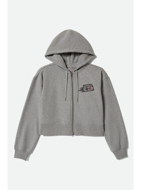 Brixton Brixton Coors Light Silver Speed Hoodie (Womens) | Heather Grey