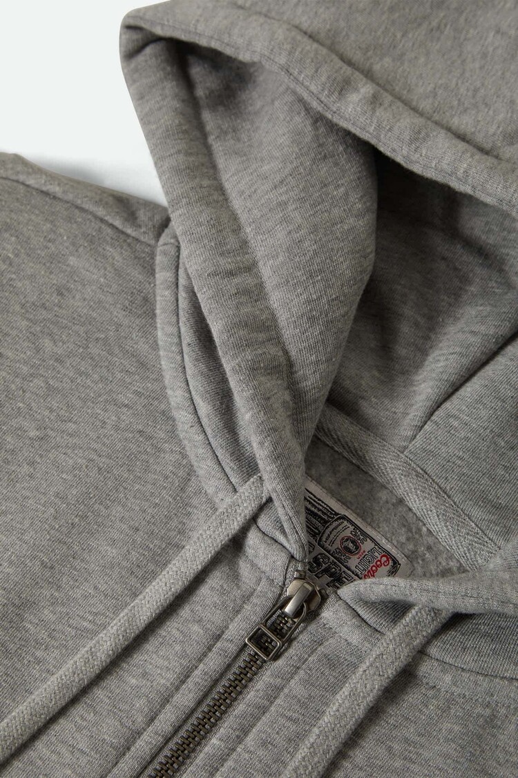 Brixton Brixton Coors Light Silver Speed Hoodie (Womens) | Heather Grey