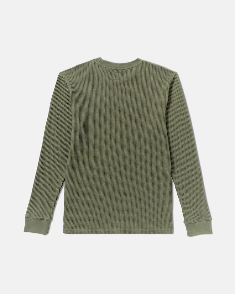RVCA Rvca Dayshift Thermal Ls (Mens) | Olive