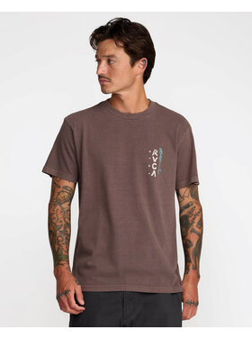 RVCA Rvca Mel G Flora Ss (Mens) | Mocha