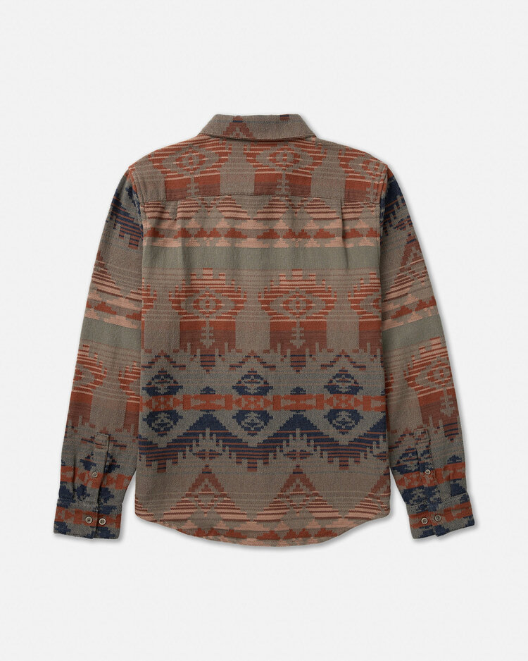 RVCA Rvca Dayshift Blanket Flannel Ls (Mens) | Multi