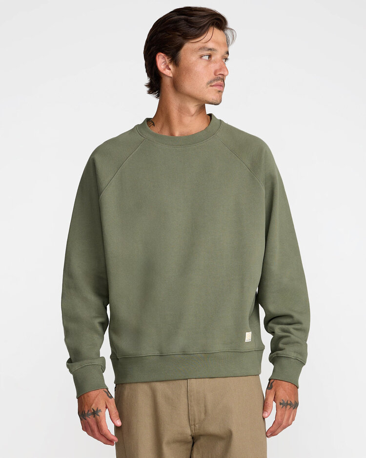 RVCA Rvca Dayshift Crew 2 (Mens) | Olive