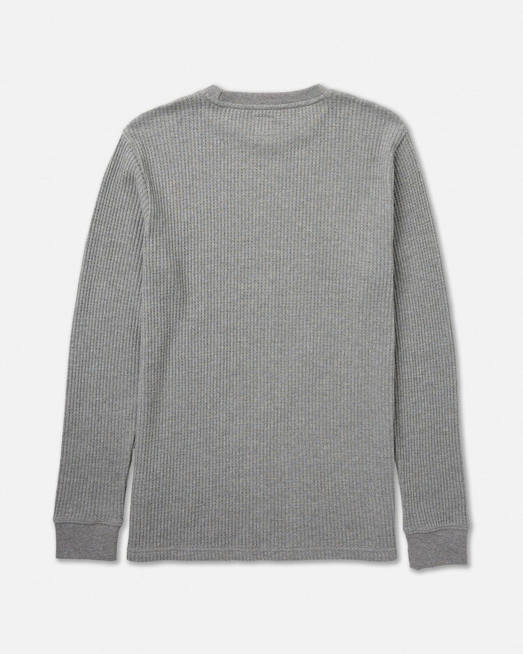 RVCA Rvca Dayshift Thermal Ls (Mens) | Grey Heather