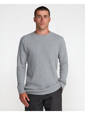 RVCA Rvca Dayshift Thermal Ls (Mens) | Grey Heather