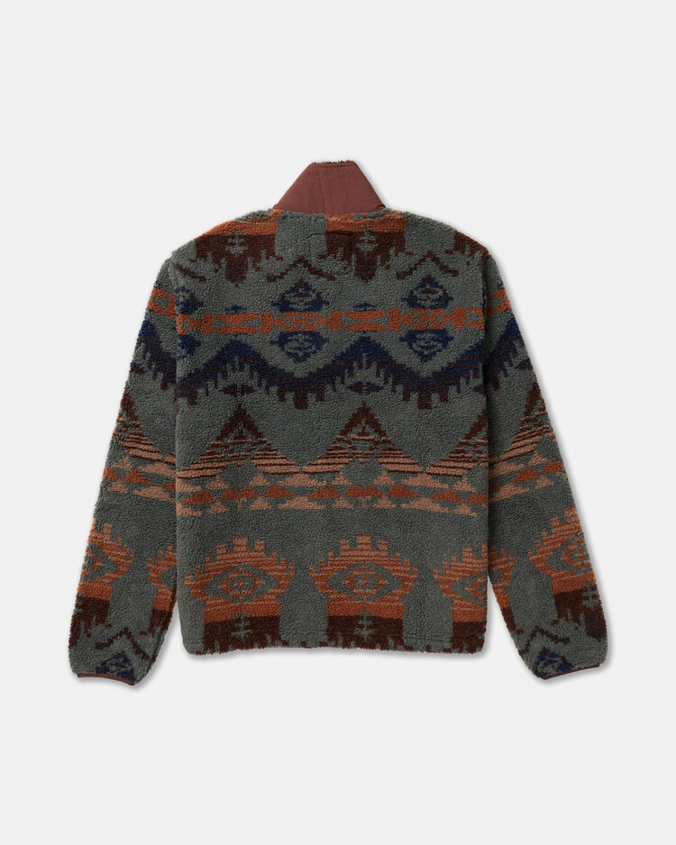 RVCA Rvca Jacumba Sherpa Zip (Mens) | Multi