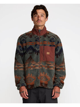 RVCA Rvca Jacumba Sherpa Zip (Mens) | Multi