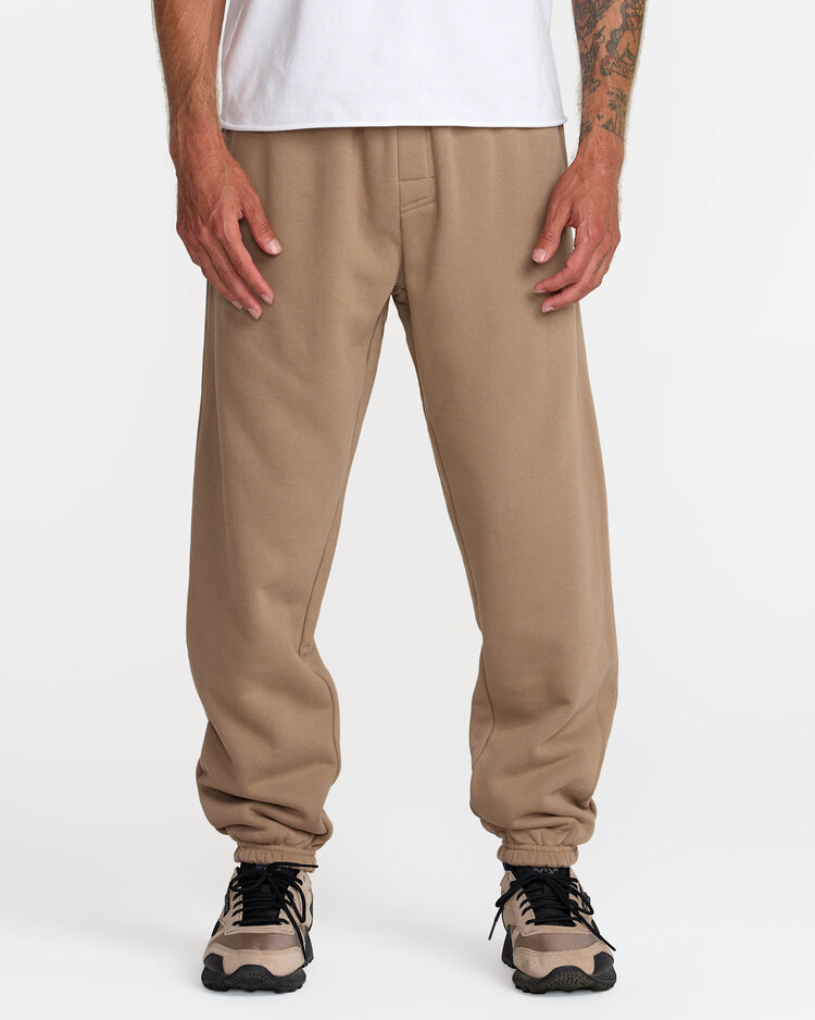 RVCA Rvca Va Essential Sweatpant (Mens) | Dark Khaki