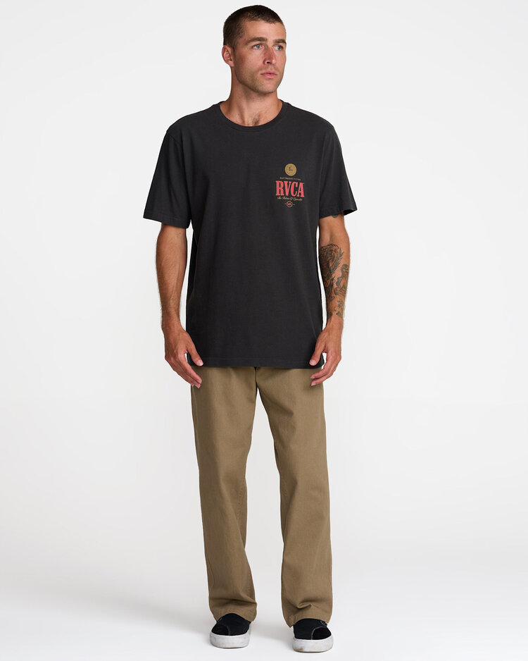 RVCA Rvca Philsner Ss (Mens) | Pirate Black