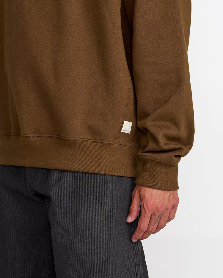 RVCA Rvca Dayshift Crew 2 (Mens) | Bombay Brown