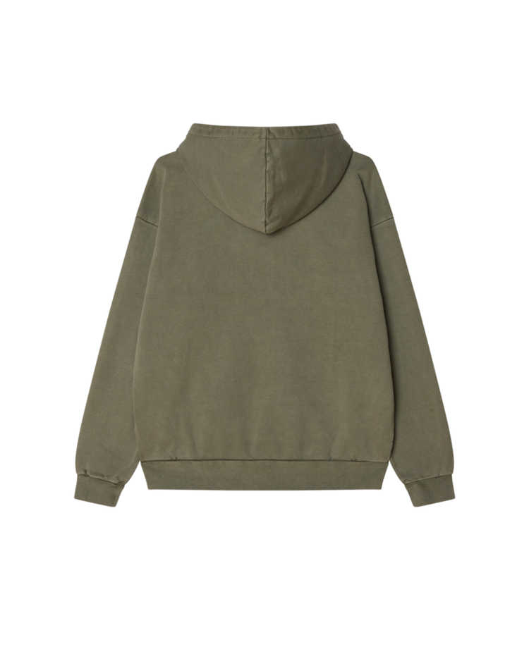 Obey Obey Lowercase Pigment Hood (Mens) | Lichen Green