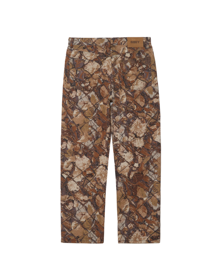 Obey Obey Classic Baggy Denim (Mens) | Fence Camo Multi