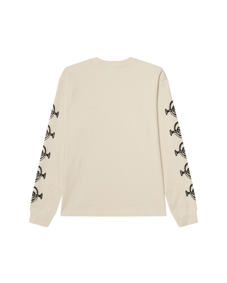 Obey Obey Obey Ears Thermal Ls (Mens) | Blanc De Blanc