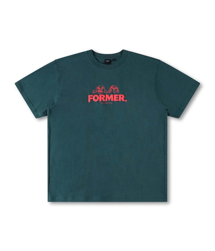 Former Former Want It All T-Shirt (Mens) | Petrol