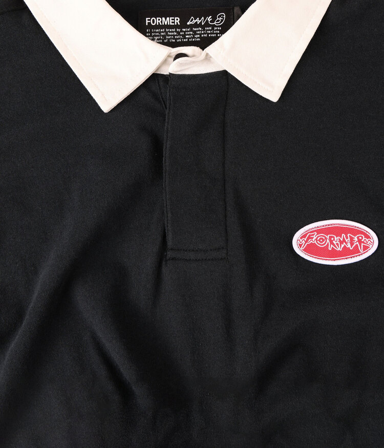 Former Former Reynolds Flatline Rugby Polo (Mens) | Black