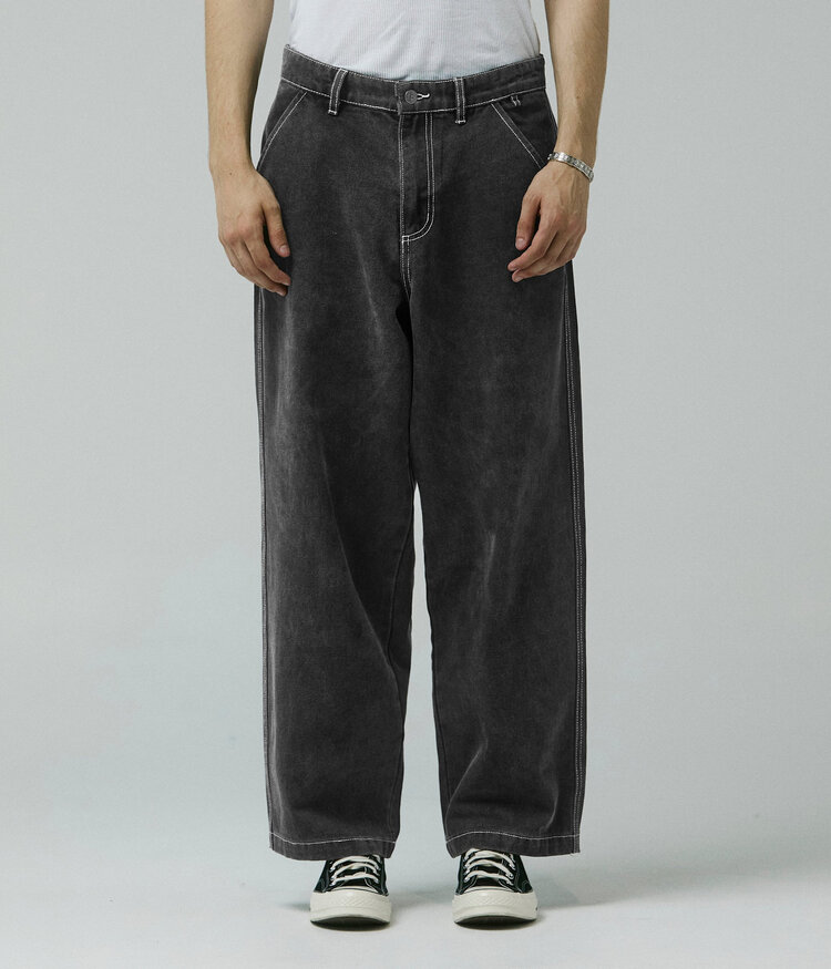 Former Former Reynolds Flatline Denim Pant (Mens) | Washed Black