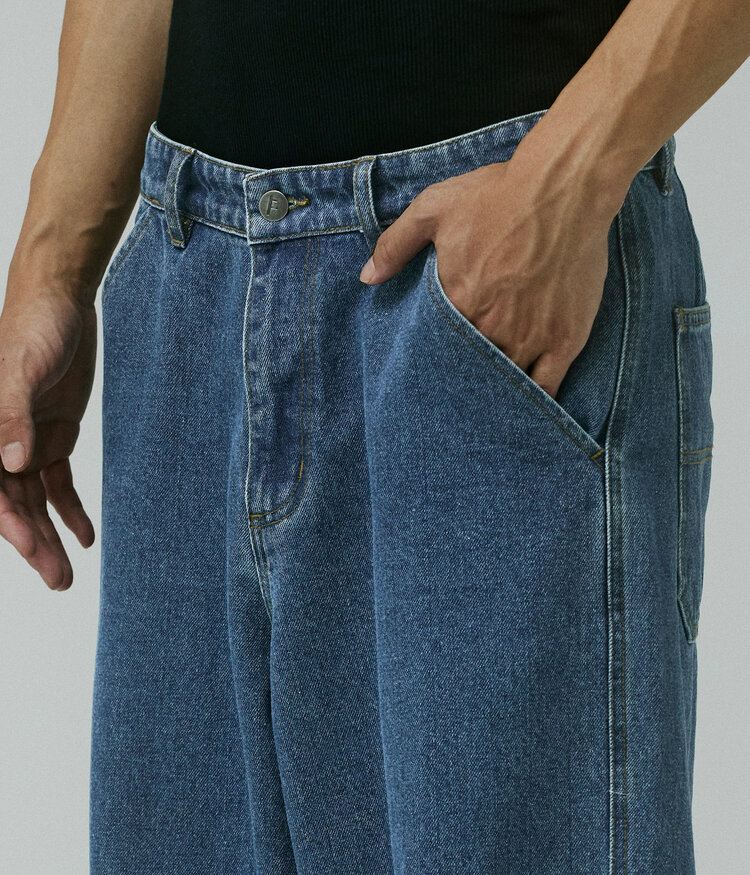 Former Former Reynolds Flatline Denim Pant (Mens) | Dark Blue