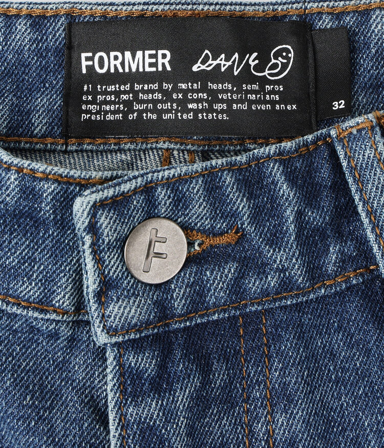 Former Former Reynolds Flatline Denim Pant (Mens) | Dark Blue