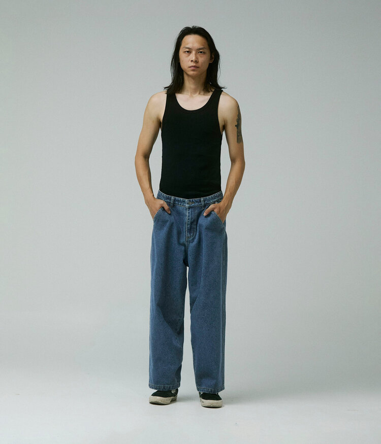 Former Former Reynolds Flatline Denim Pant (Mens) | Dark Blue