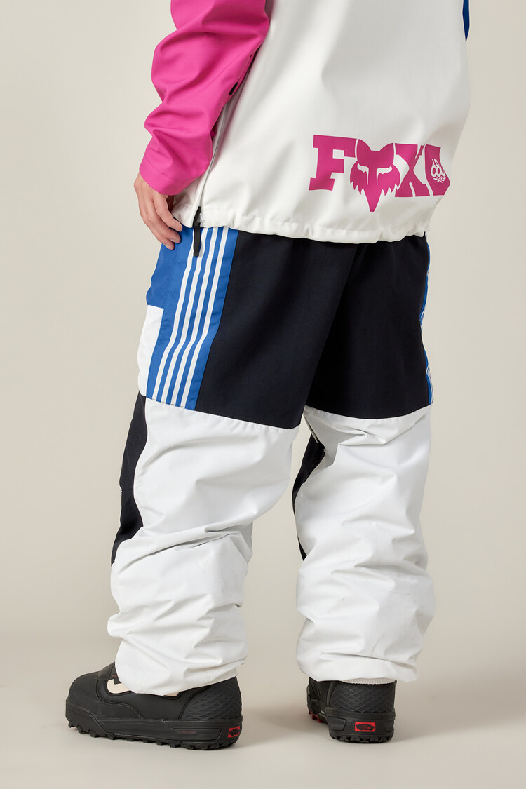 686 686 Fox Racing Shell Pant (Mens) | Fox White Colorblock