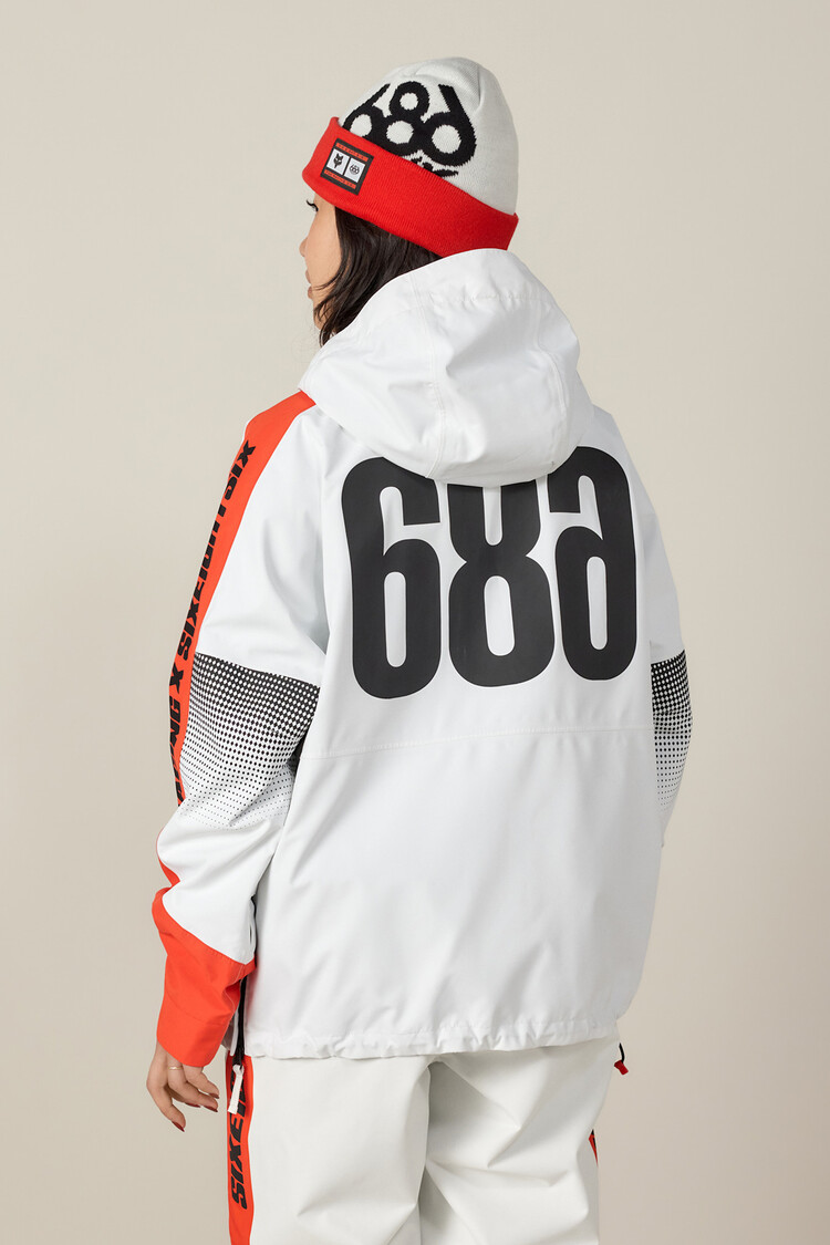 686 686 Fox Racing Shell Anorak (Womens) | Fox Flare Colorblock