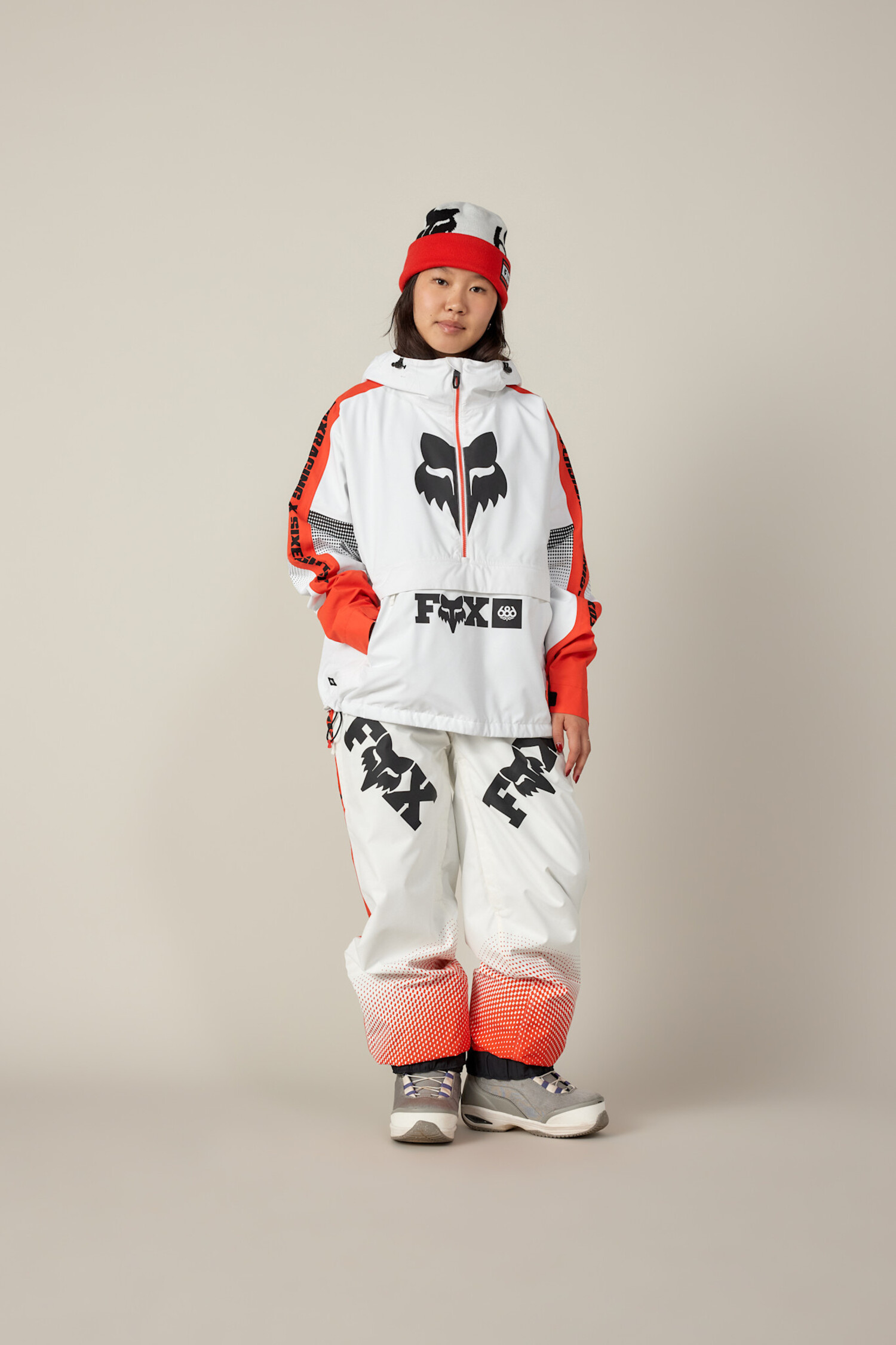 686 Fox Racing Shell Anorak (Womens) | Fox Flare Colorblock - The