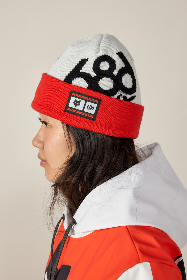 686 686 Fox Racing Cuff Beanie (Unisex) | Flare Colorblock