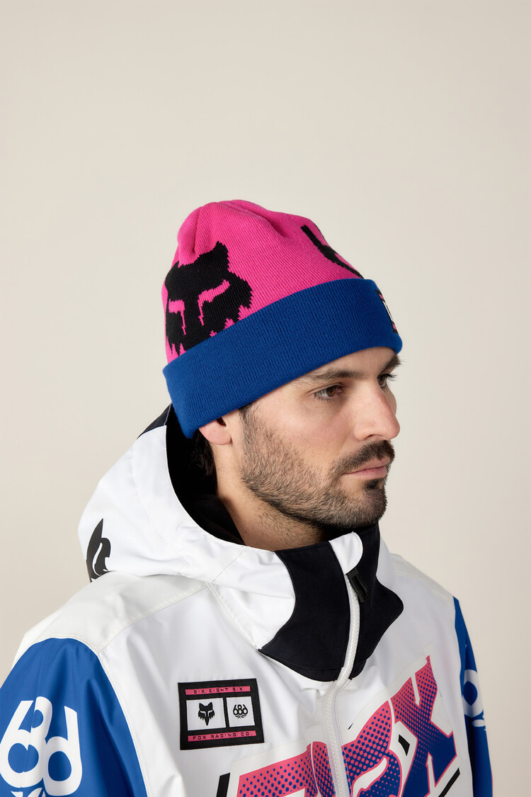 686 686 Fox Racing Cuff Beanie (Unisex) | Fox Purple