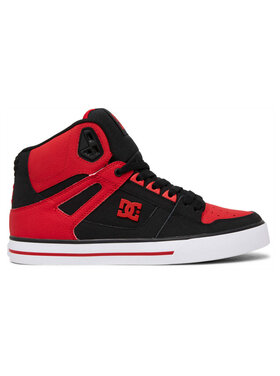 DC Dc Pure High-Top Wc (Mens) | Fiery Red/White/Black
