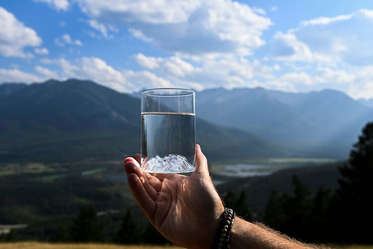 MTNPK MTNPK Pint Glass | Lake Louise