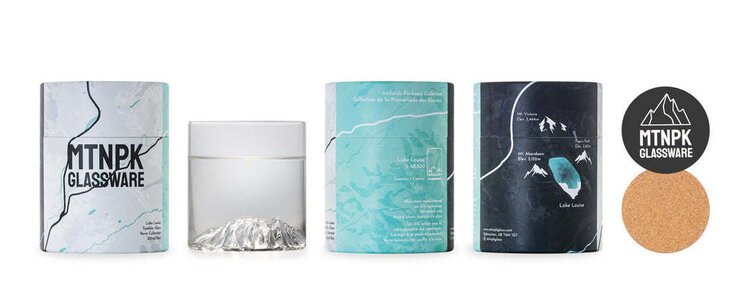 MTNPK MTNPK Tumbler Glass | Lake Louise