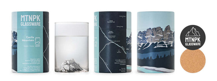 MTNPK MTNPK Tumbler Glass | Pyramid Mountain