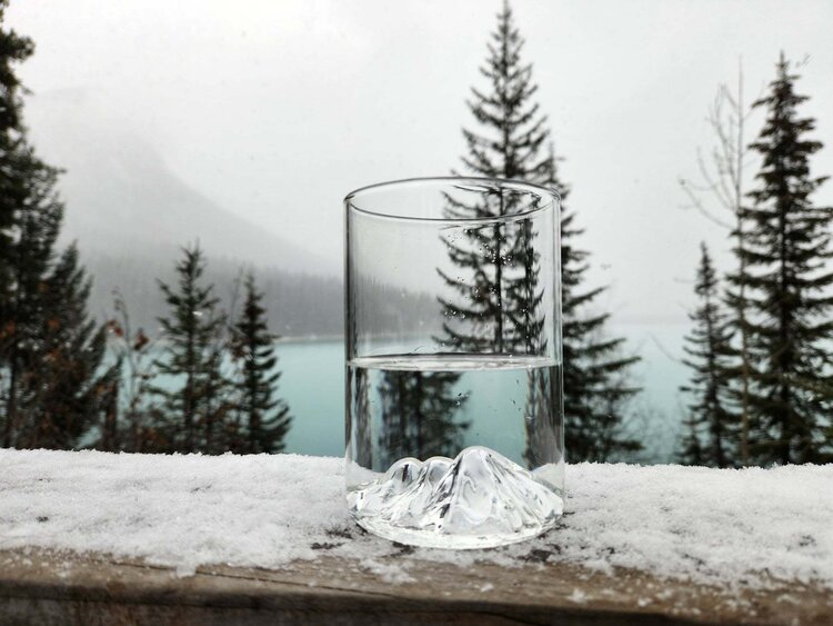 MTNPK MTNPK Pint Glass | Three Sisters