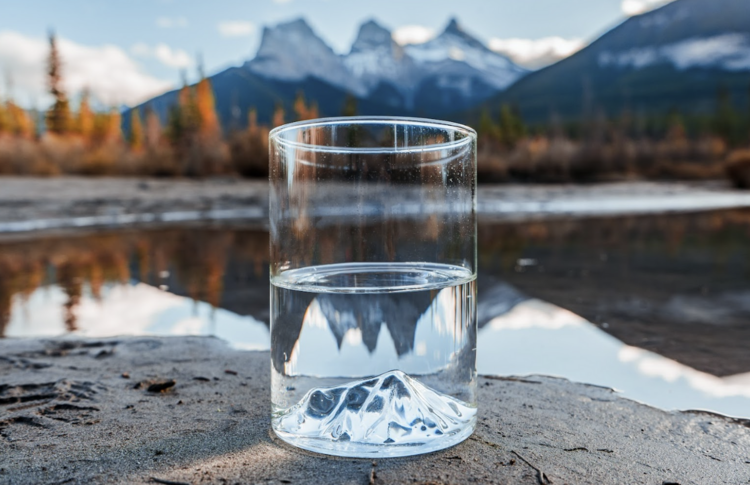 MTNPK MTNPK Pint Glass | Three Sisters