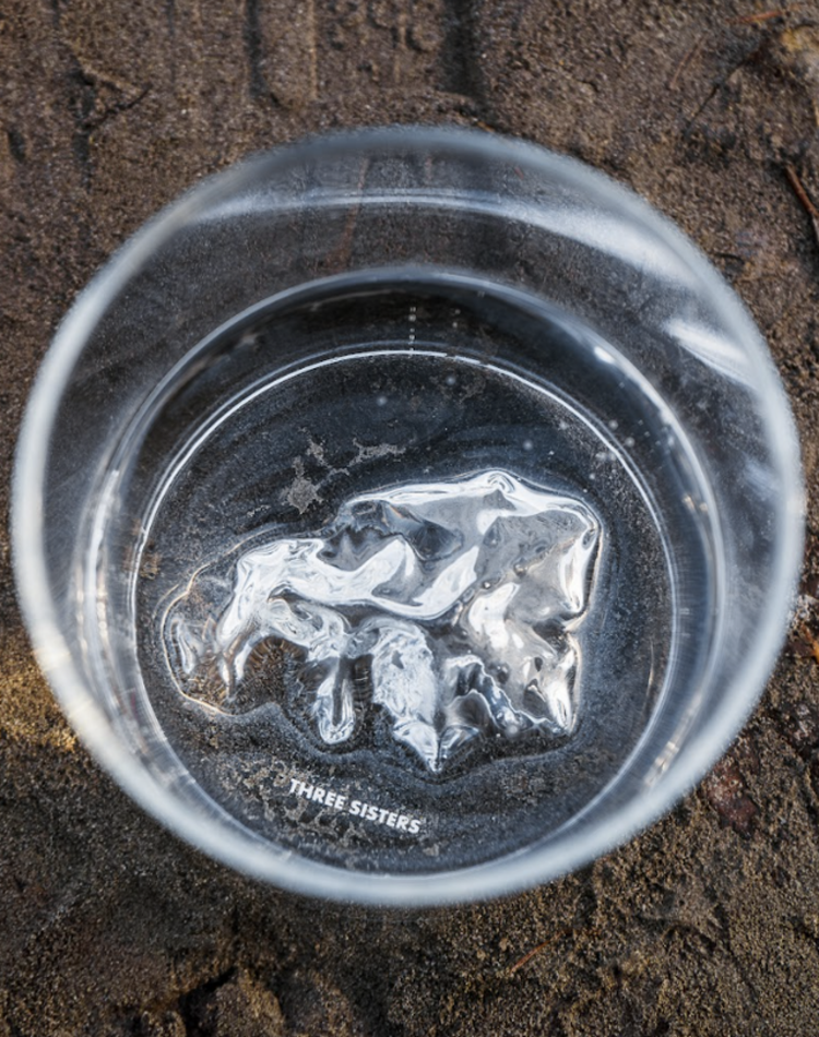 MTNPK MTNPK Pint Glass | Three Sisters