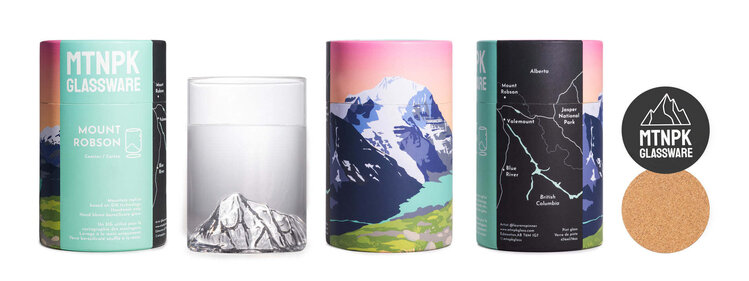 MTNPK MTNPK Pint Glass | Mt. Robson