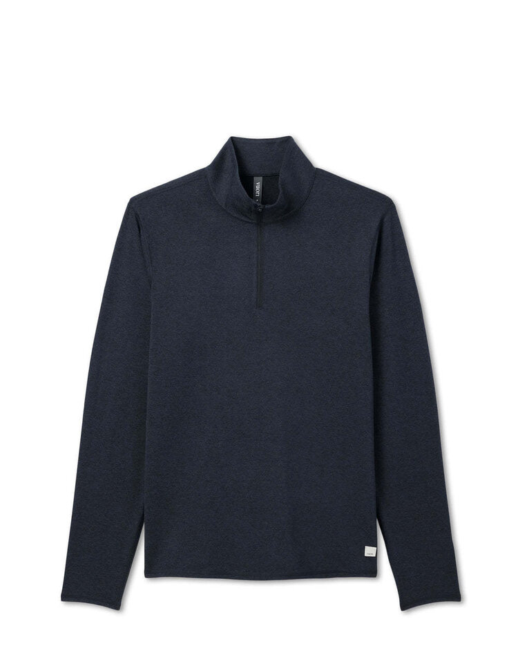 Vuori Vuori Ponto 1/2 Zip Mock Neck (Mens) | Ink Heather